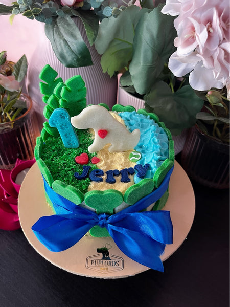 Garden Beach (Non-customised Pet Cookie)
