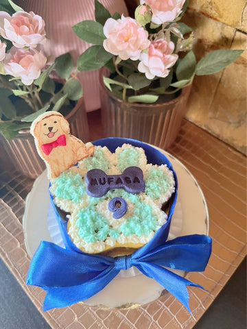 Paw shaped Mini Cake (150-200 grams)
