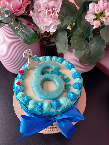 Giant Number Font Cake