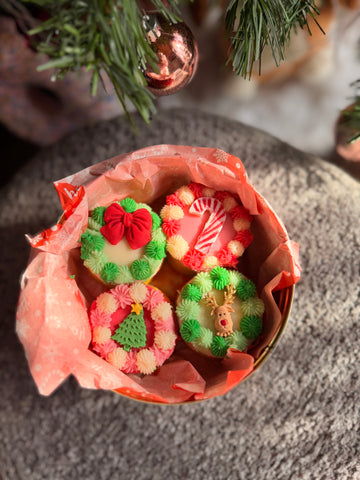 Xmas Mini Cakes (4 pcs)