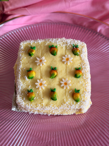 Mango Brownie Cake