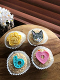 4 pcs Cat Cupcake